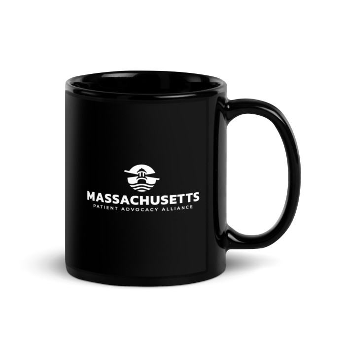 MPAA Logo Black Glossy Mug