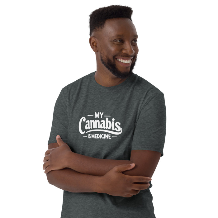 My Cannabis is Medicine™ T-Shirt Dark - Image 3