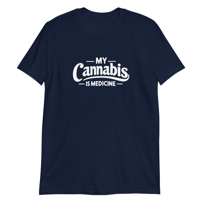 My Cannabis is Medicine™ T-Shirt Dark - Image 5