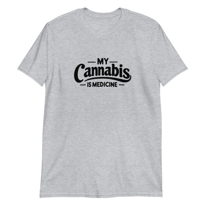 My Cannabis is Medicine™ T-Shirt - Light - Image 2