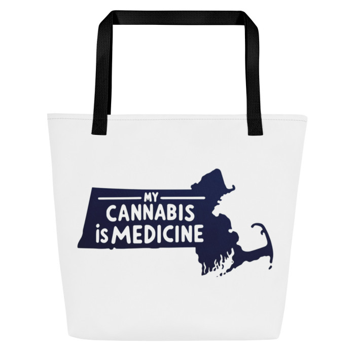 My Cannabis is Medicine™ Large Tote Bag