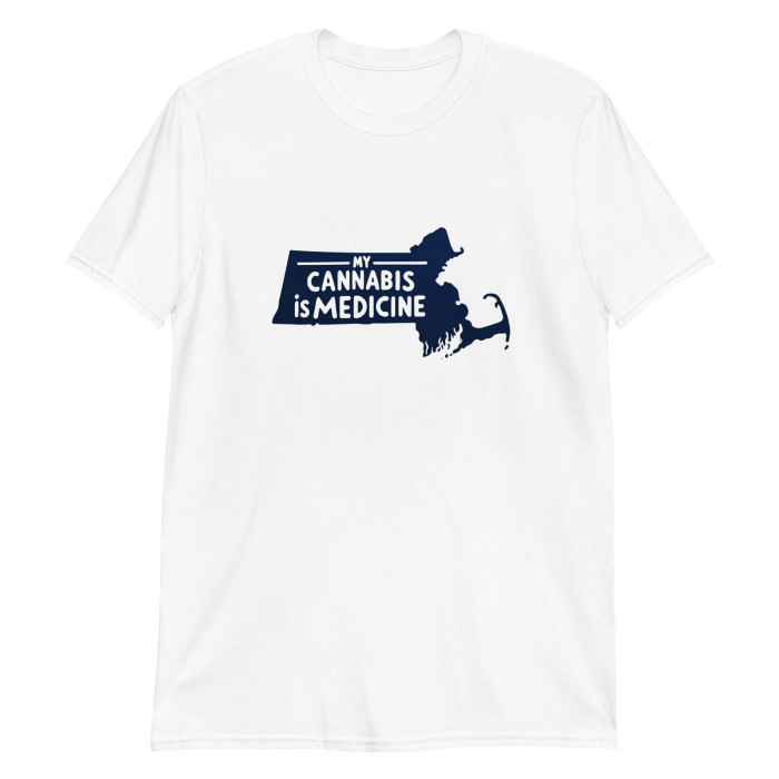 My Cannabis is Medicine™ Massachusetts Light T-Shirt - Image 2