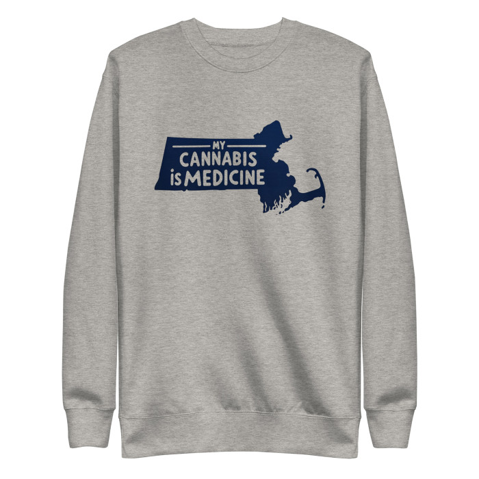 My Cannabis Is Medicine™ Premium Light Sweatshirt - Image 2